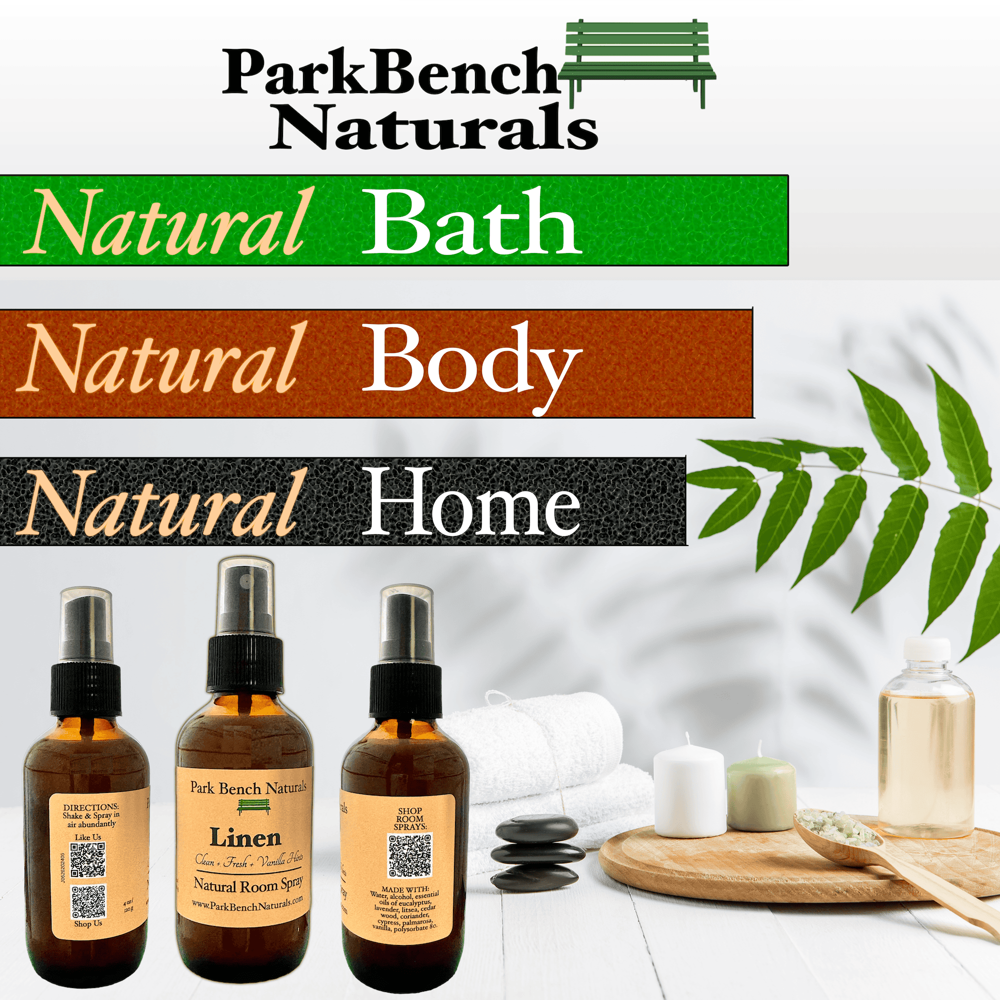 Room Sprays Linen Natural Lotion Stones Natural Linen room spray