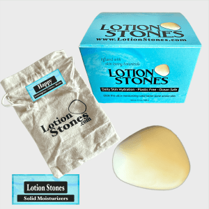 Happy Lotion Stone in a Box Lemongrass + Citrus + Herbs