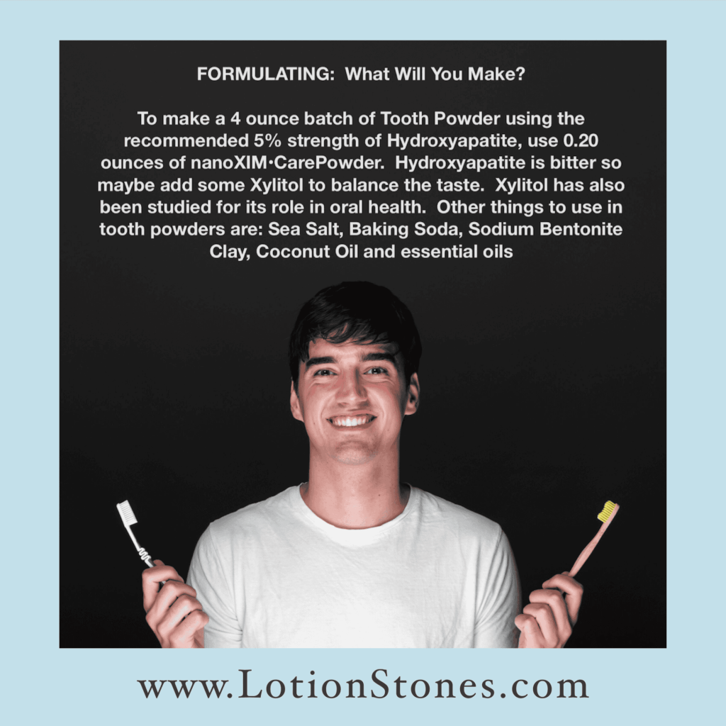 What will you make with hydroxyapatite powder by Park Bench Naturals