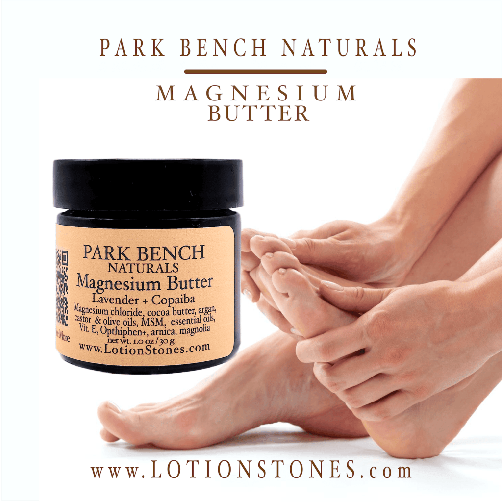 Try magnesium butter with lavender in a 1 oz jar