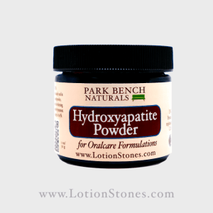 1 oz jar of pure hydroxyapatite powder vegan nano rod shaped