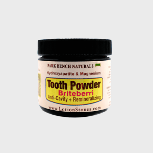 Remineralizing Tooth Powder, no mint, fruit flavors