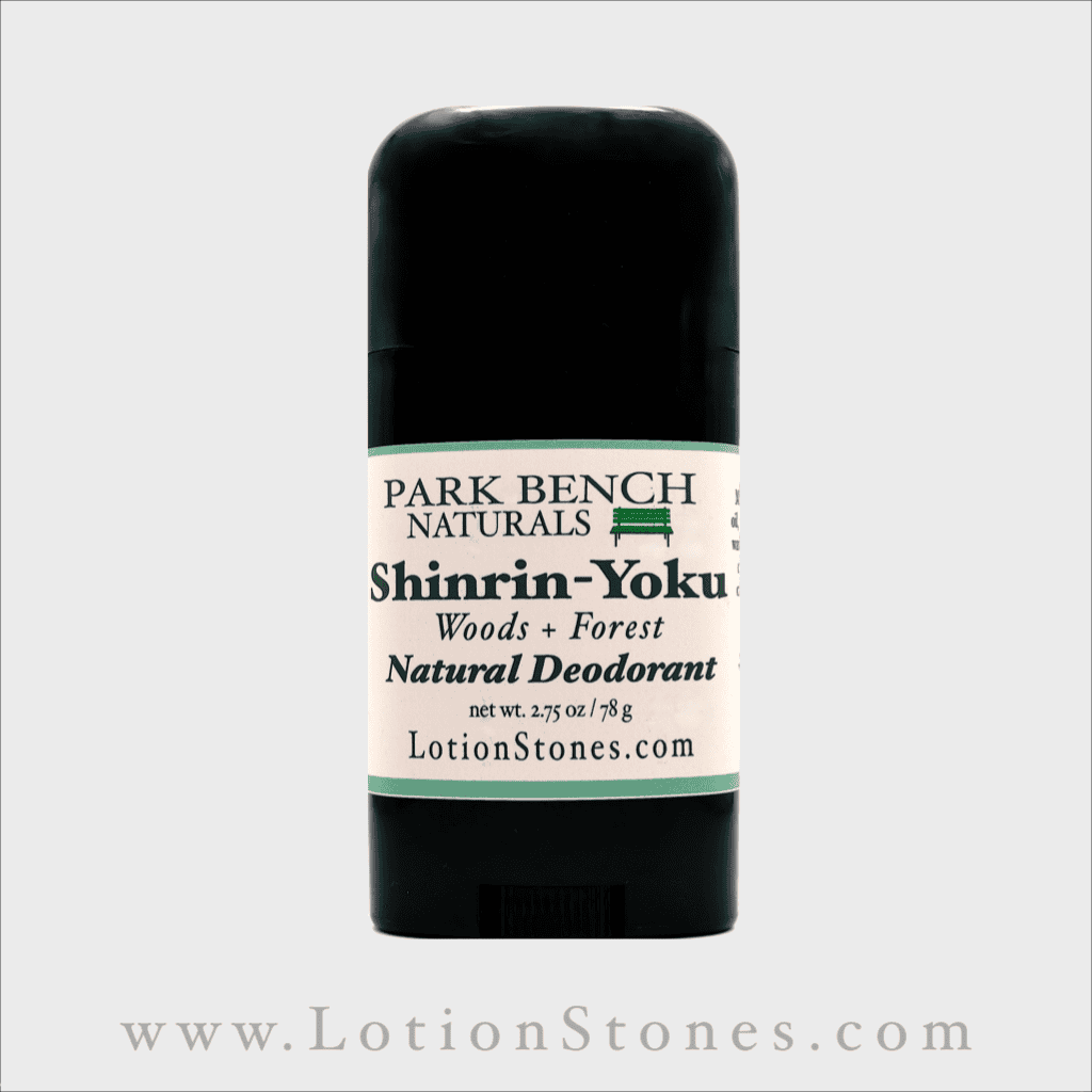 Shinrin Yoku with Magnesium Deodorants Hydroxyapatite Tooth Powder Natural Wellness Shinrin Yoku Forest Walk deodorant with magnesium