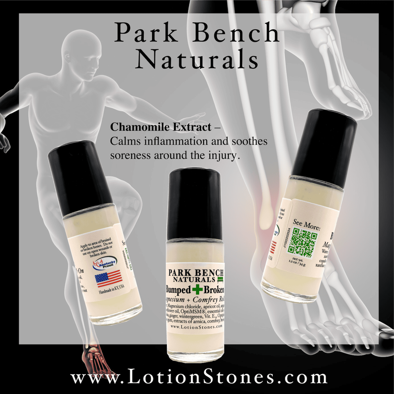 Calms Inflamation Hydroxyapatite Tooth Powder Natural Wellness comfrey roll on for sore muscles