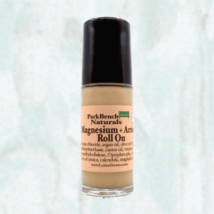unscented magnesium and arnica roll on