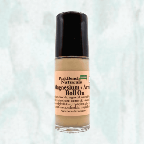 Unscented Magnesium and Arnica Roll on Hydroxyapatite Tooth Powder Natural Wellness unscented magnesium and arnica roll on